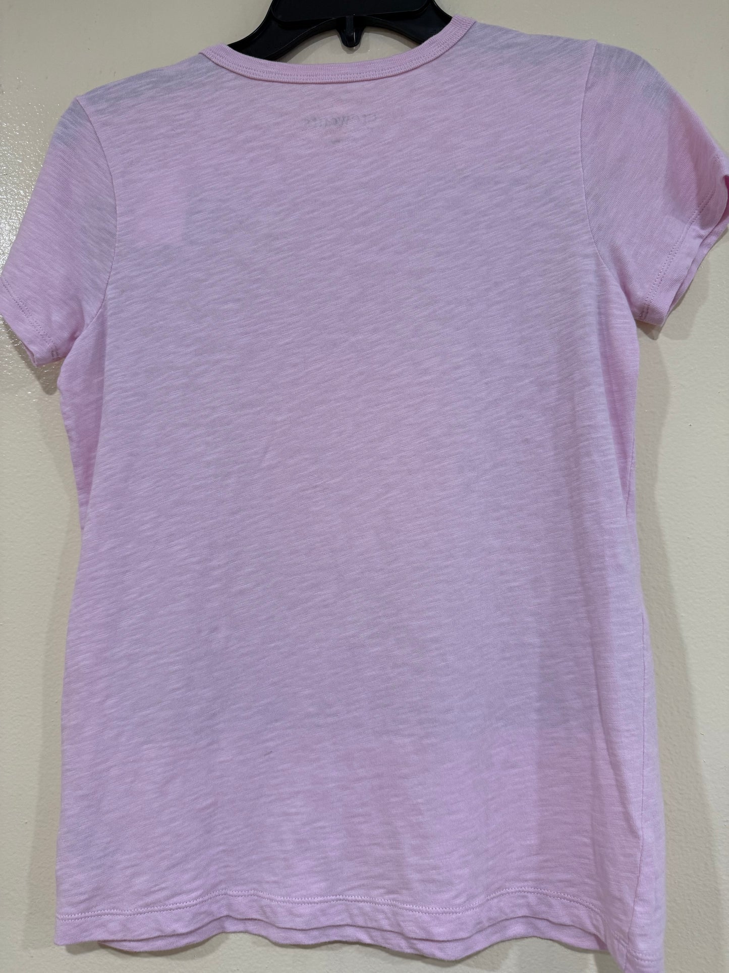 j crew jr's pink graphic t shirt