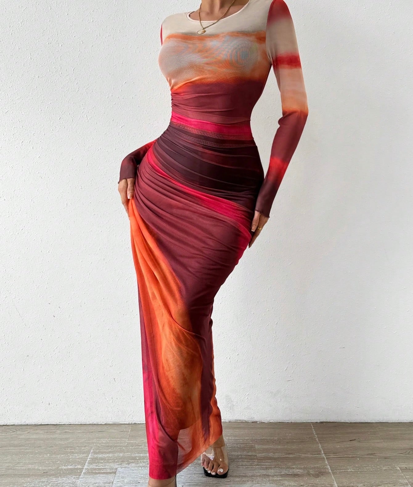 Pleated dress