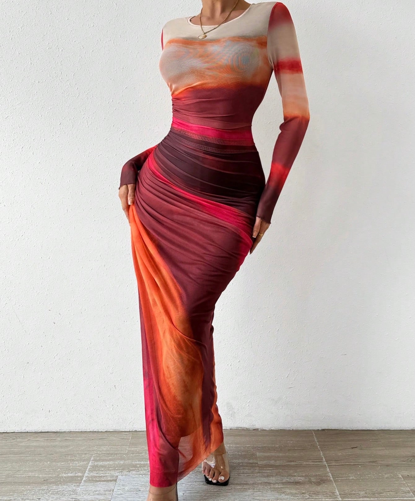 Pleated dress