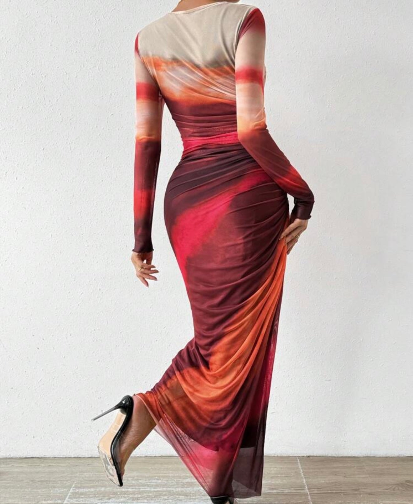 Pleated dress
